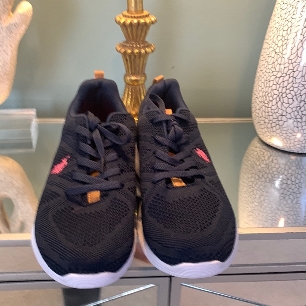 US Polo Cute Blue and Pink Women’s Sneakers